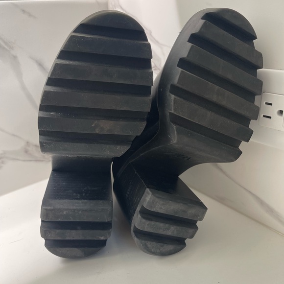 Zara black ankle heel boots - Picture 5 of 7